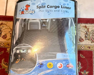 Lot 13: ALLANSING Dog Car Seat Cover and 4Knines Split Cargo Liner