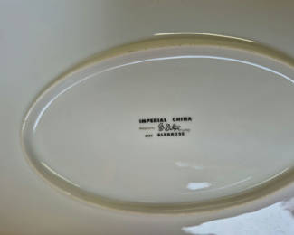 Lot 44: Imperial China Glenrose Dinnerware Set