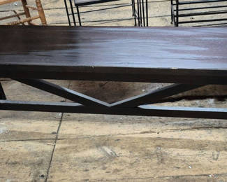 Lot 57: Wooden Bench