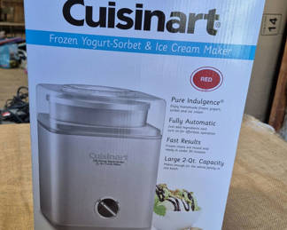 Lot 2: Cuisinart Frozen Yogurt, Sorbet & Ice Cream Maker