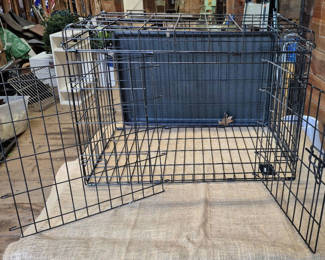 Lot 52: Metal Wire Pet Crate