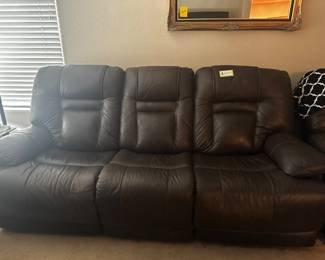 Leather Electric Sofa