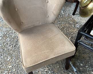 Set of two modern occasional chairs