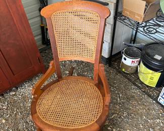 Lovely children’s cane rocker