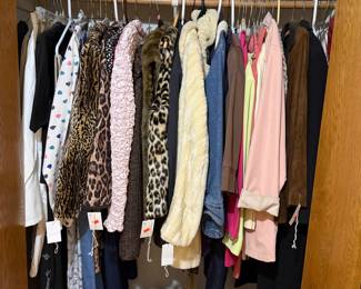 Assorted Women's Clothing and Household Items