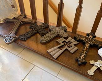 Collection of Decorative Wall Crosses