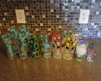 MCM Drinking Glasses