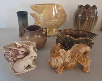 Royal Haeger, McCoy, Fuller, And More Pottery