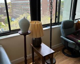 End Table With Lamps  More