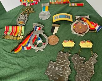 Ribbon Bars And Medals