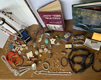 Jewelry, Signed Book, Lighters, Razor