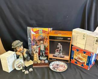 Vintage Emmett Kelly Clown Memorabilia Lot