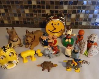 Ramp Walkers,Button Puppet, T.T. Tiger Nodder More