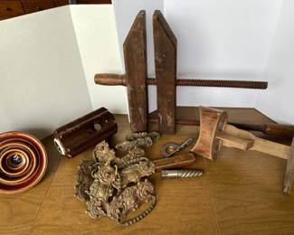 Wood Vise, Micrometer, Dresser Pulls More