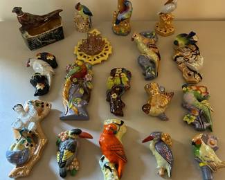 Vintage Ceramic Birds  Some McCoy