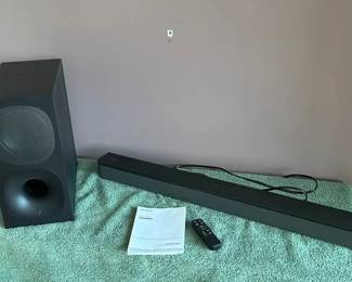 Sony HTSC40 Soundbar And Subwoofer