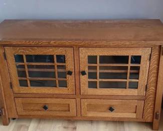 Wood TV Cabinet