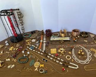 Necklaces, Bracelets, Earrings, Pins
