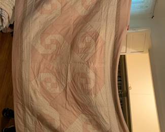 #55 lap quilt needs repair on back side 90x54 machine piece $40.00