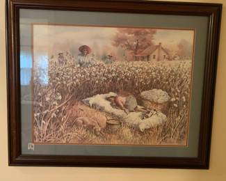 #170 southern primitive 556/2000 print signed $75.00