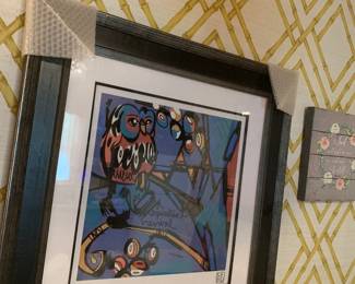 #93 Reprocuction LEBO print framed 20x31 $75.00