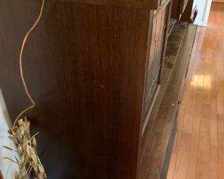 #8 German Shurnk 3 sections 4 drawer, 4 doors,as is flip down desk 99x26x72 YOU MOVE $75.00