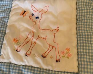 #15 embrody baby quilt 33x52 $65.00