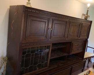 #8 German Shurnk 3 sections 4 drawer, 4 doors,as is flip down desk 99x26x72 YOU MOVE $75.00
