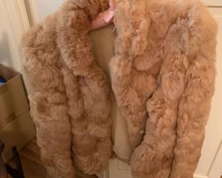 #46 rabbit jacket made Korea $30.00