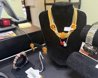 Monet Necklace and Earring Set