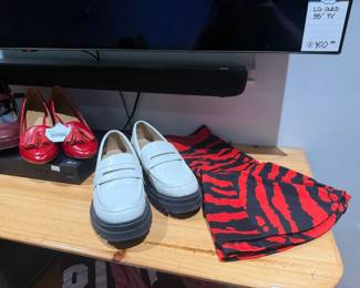 Tory Burch Red Kira Heels