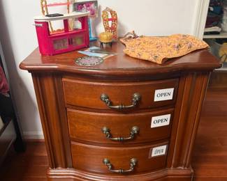 Wooden Nightstand 