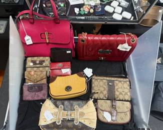 Valentino Alice Quilted Handbag, Coach Bags 