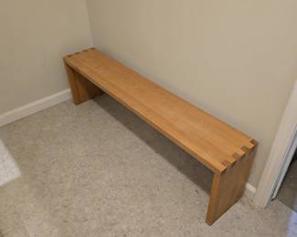 Custom-made Dovetail bench $75
