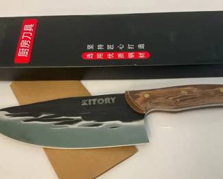Kitory HS01 Butcher Cleaver Knife with Storage Box