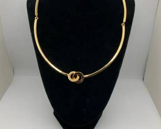 Kate Spade New York Necklace with Black GoldTone Bracelet