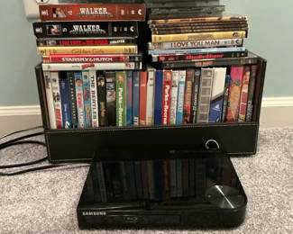Samsung Bluray Player with DVD and CD Collection