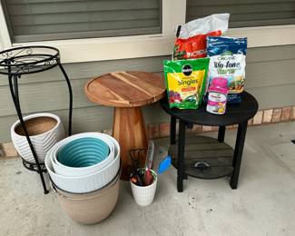 Planters, Plant Stand, Garden Table Gardening Supplies