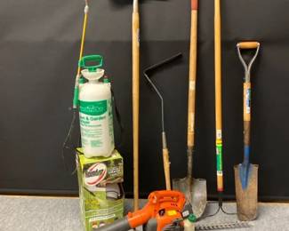 Husqvarna 125B 28cc Gas Powered Leaf Blower And More