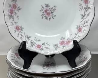 Vintage Johann Haviland, Louise Pattern, 12Soup Bowls