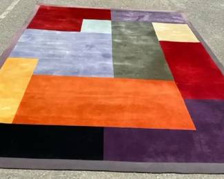 Hand Tufted Wool Blend Rug