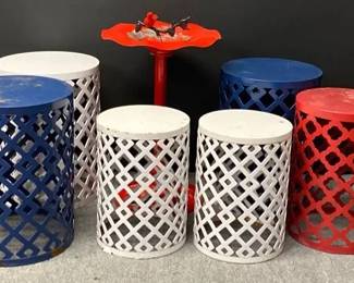 Metal Patio Decor