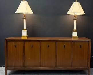 Mt. Airy Chair Company Credenza MidCentury Modern, China Cabinet, and Accessories