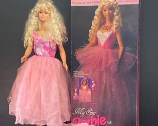 Vintage My Size Barbie With Box