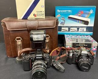 Yashica Ez Zoom 90, Nikon N2020AF, Nikon N8008s AF And More
