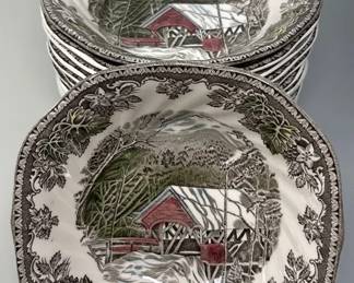 Johnson Bros, The Friendly Village, Set of 11 Bowls