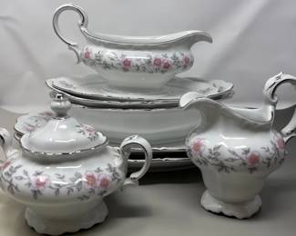 Vintage Johann Haviland, Louise Pattern, 2Serving Platters, 2Serving Bowls And More