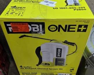 RYOBI ONE+ 18V Cordless Battery 4 Gal. Backpack Chemical Sprayer