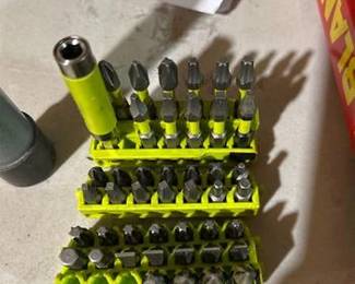 RYOBI bit set