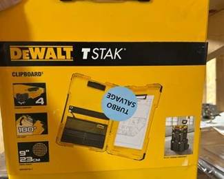 Dewalt DWST82732-1 Tea Stack Binder Clipboard